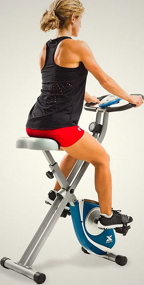 Folding Exercise Bike, 225 LB Weight Capacity